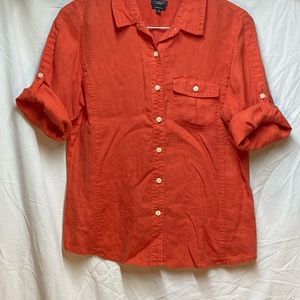 Talbot’s Irish Linen Blouse